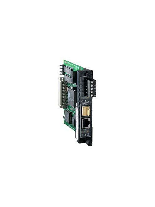 Product image for Square D ECC21 100 MB Fiber/100 MB UTP Ethernet/1 RS485 Master Port Circuit Monitor Ethernet Communication Card