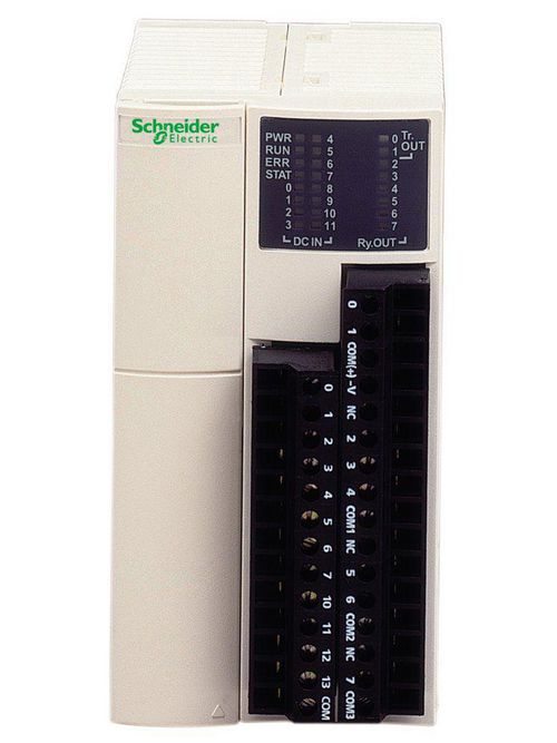 Product image for Square D TWDLMDA20DRT 12-Input 8-Output 24 VDC Compact Programmable Controller Base