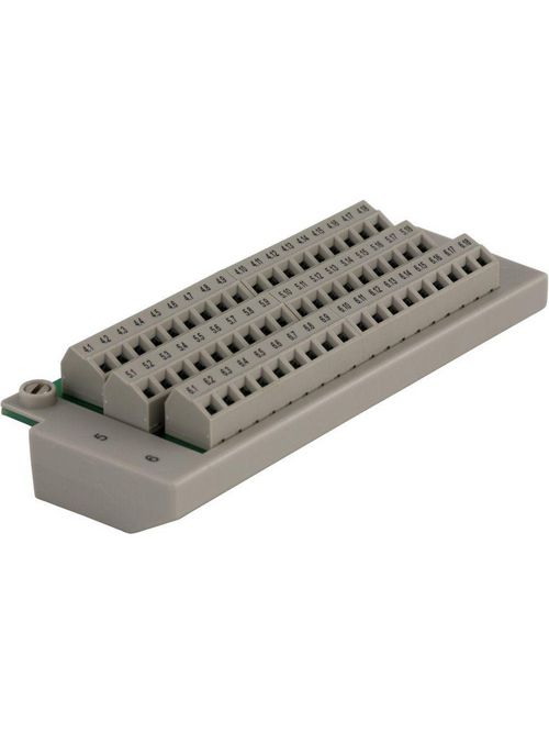 Product image for Square D 170XTS00401 3-Row Screw Terminal Programmable Controller Busbar