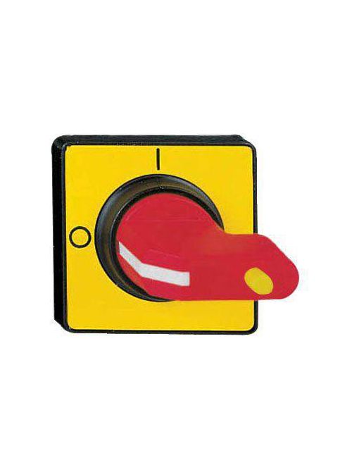 Product image for Square D KCC1YZ 45 x 45 mm Red/Yellow Front Plate and Rotary Handle