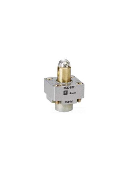 Product image for TES ZCKE675 Limit switch head, Limit switches XC Standard, ZCKE, steel roller plunger reinforced, +120 ?C