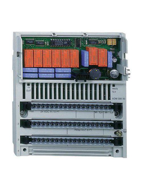 Product image for Square D 170ADM37010 125 x 47.5 x 141.5 mm 24 VDC 250 mA 16-Input 8-Output Discrete I/O Base