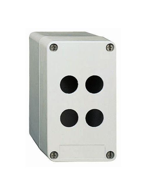 Product image for Square D XAPA1120 3.35 x 5.75 Inch NEMA 4/4X/13 Glass Reinforced Polyester Push Button Drilled Insulated Enclosure