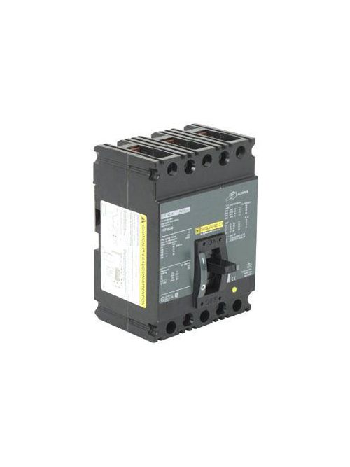 Product image for Square D FHP36040 3-Pole 40 Amp 600 Volt Thermal Magnetic Molded Case Circuit Breaker