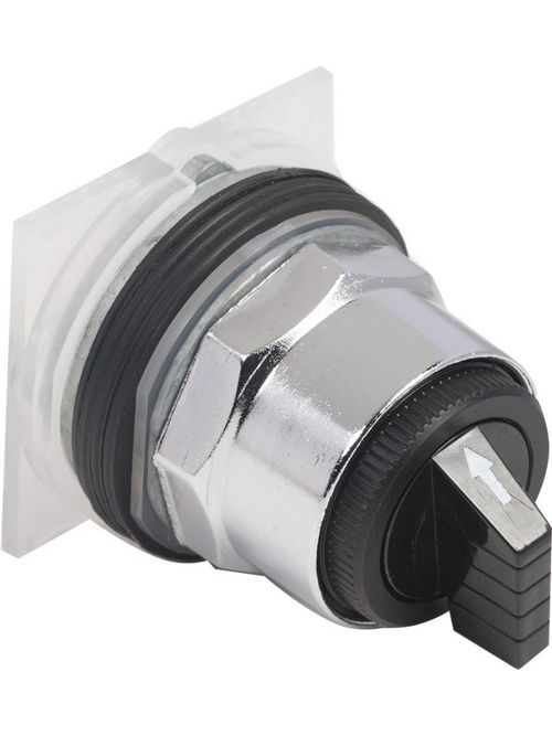 Product image for Square D 9001KS63B 30 mm 3-Position Momentary/Maintained/Maintained Knob Non-Illuminated Selector Switch Operator