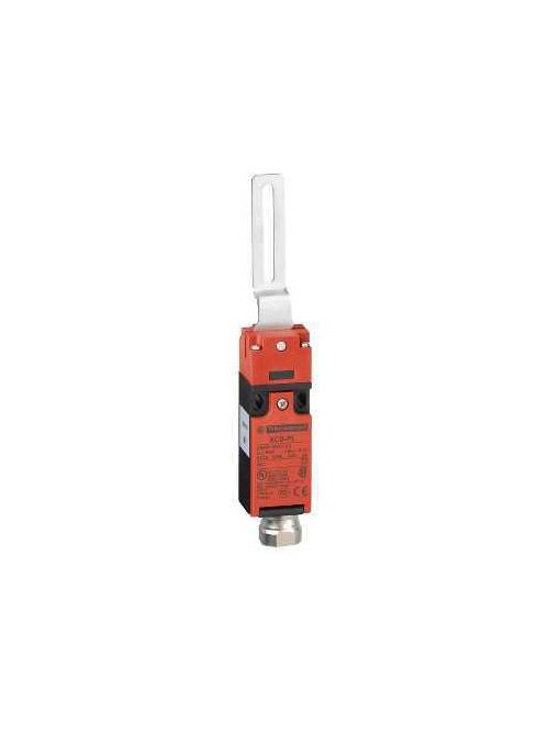 Product image for TES XCSPL583 Guard switch, TES Safety switches XCS, XCSPL, elbowed flush lever, centred, 1NC+1 NO -1/2"NPT