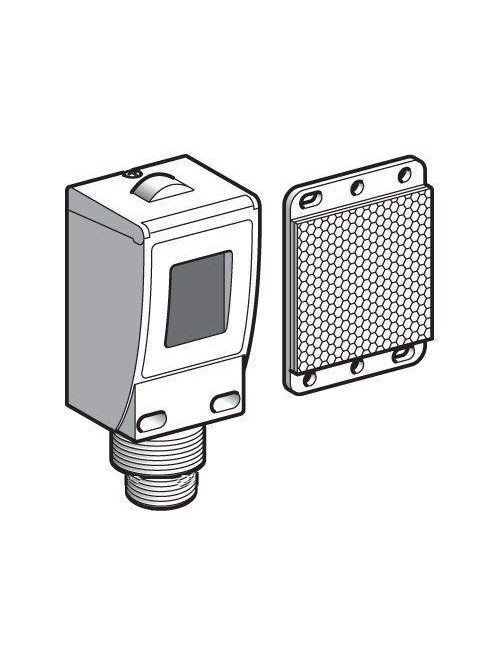 Product image for Square D XUC9ARCTU78 240 VAC/VDC 3 Amp NO/NC 5-Wire Polarized Retroreflective Photoelectric Sensor