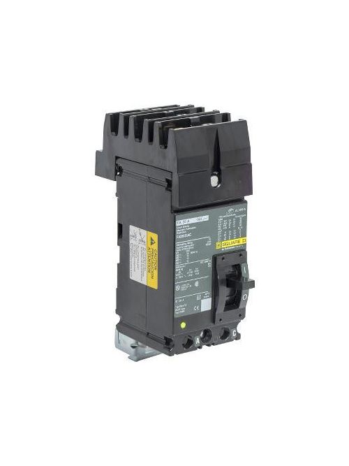 Product image for Square D FA26035AC 600 Volt 35 Amp Molded Case Circuit Breaker