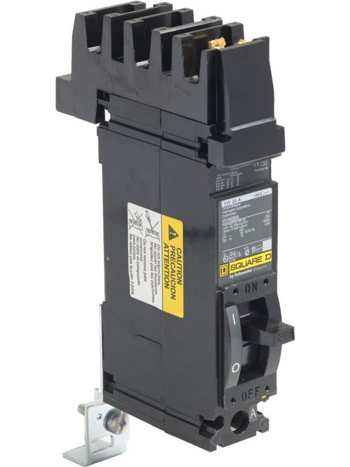 Product image for Square D FH16020A 1-Pole 20 Amp 277 Volt Thermal Magnetic Molded Case Circuit Breaker