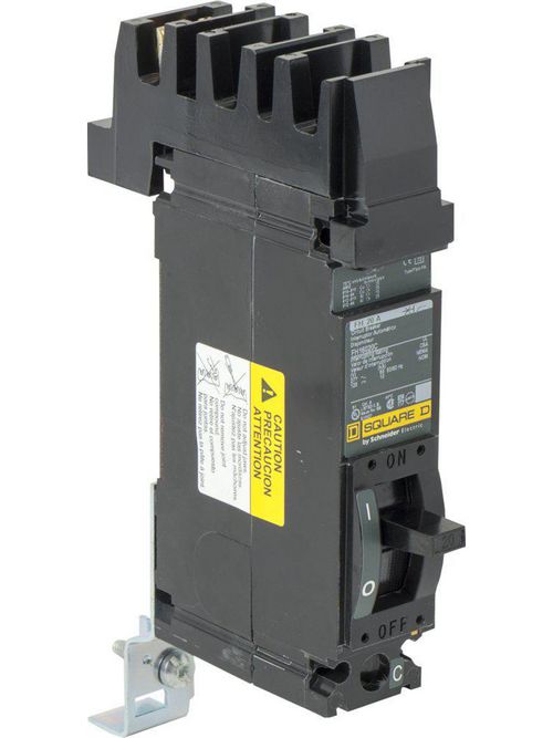 Product image for Square D FH16020C 1-Pole 20 Amp 277 Volt Thermal Magnetic Molded Case Circuit Breaker