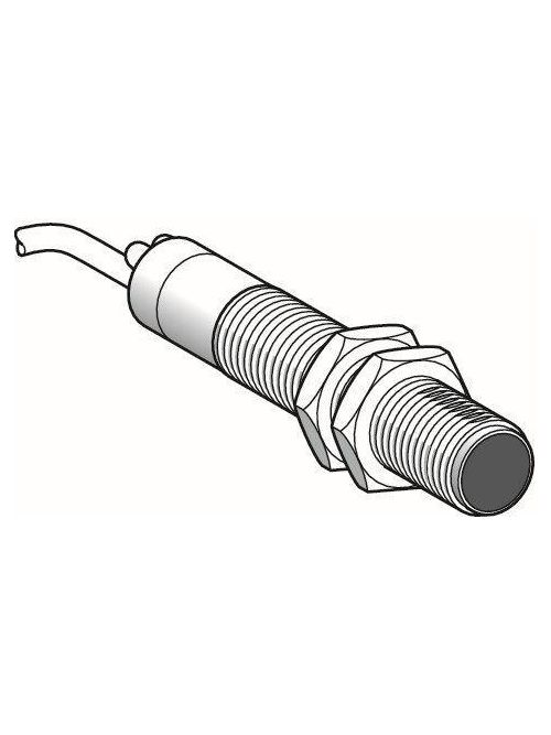 Product image for TES XU2M18MA230 Photoelectric sensors XU, XU2, thru beam, Sn 15 m, 24...240VAC/DC, cable 2 m