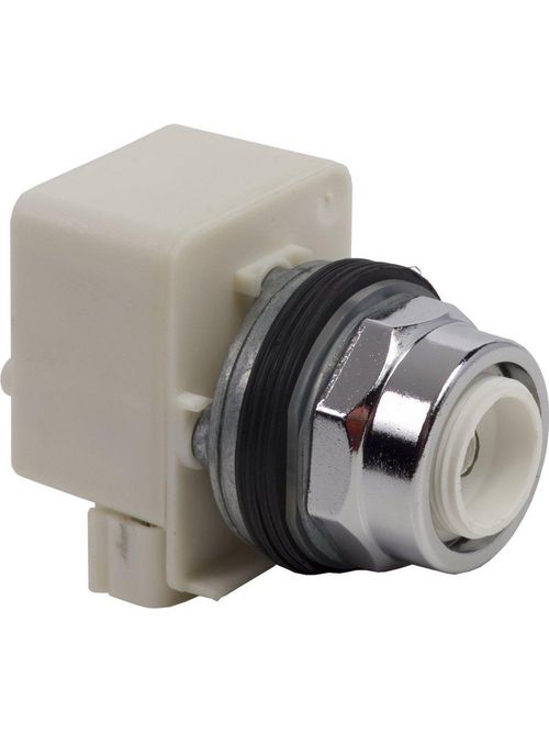 Product image for Square D 9001K2L38 30 mm Blue Body Metal Bezel Momentary Round Illuminated Push Button Operator