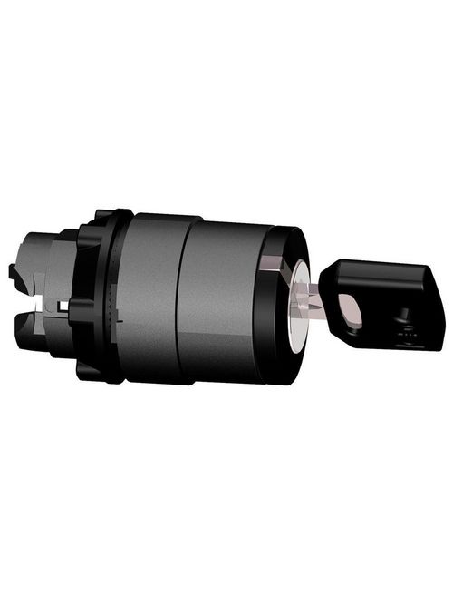 Product image for Square D ZB5AG2 22 mm 2-Position Maintained Key Non-Illuminated Selector Switch Operator