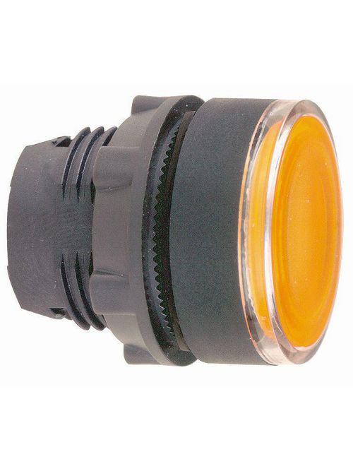 Product image for Square D ZB5AW353 22 mm Yellow Flush Momentary Illuminated Push Button Operator