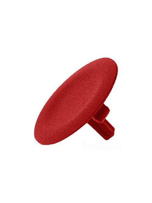 Product image for Square D ZBA4 22 mm White/Red Round Flush Push Button Cap