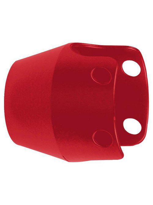 Product image for Square D ZBZ1604 22 mm Red Emergency Stop Function Metal Padlockable Push Button Guard