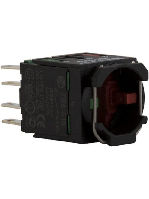Product image for Square D ZB6Z5B 16 mm 1NO 1NC Illuminated Push Button/Selector Switch Contact Block