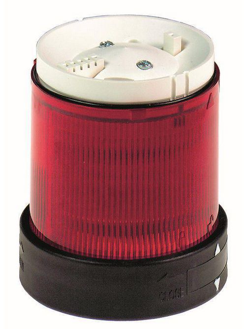 Square D XVBC4B4 70 mm 48 VDC 40 mA 10 W Red Polycarbonate Flash LED Beacon Lens Unit Product image for Square D XVBC4B4 70 mm 48 VDC 40 mA 10 W Red Polycarbonate Flash LED Beacon Lens Unit