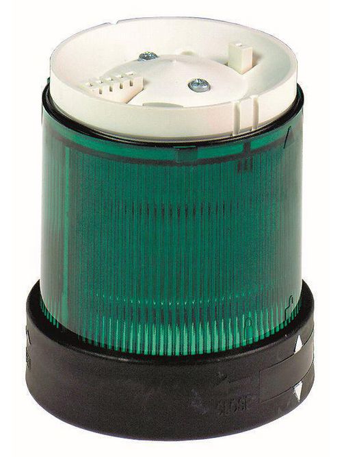 Product image for Square D XVBC4M3 70 mm 230 VAC 15 mA 10 W Green Polycarbonate Flash LED Beacon Lens Unit