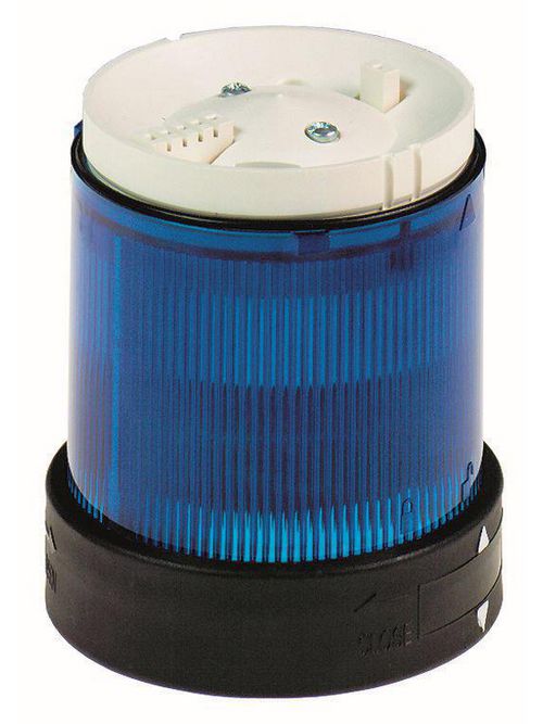 Product image for Square D XVBC4M6 70 mm 230 VAC 15 mA 10 W Blue Polycarbonate Flash LED Beacon Lens Unit