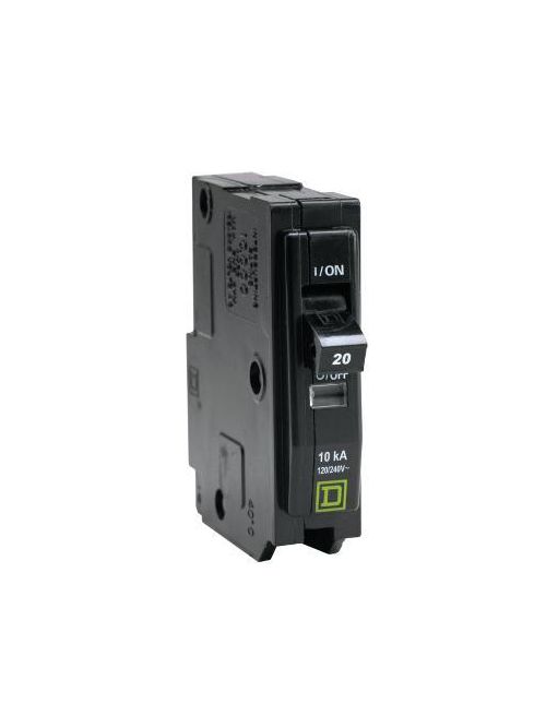 Product image for Square D QOB2110VH 2-Pole 110 Amp 240 Volt Bolt-On Thermal Magnetic Miniature Circuit Breaker