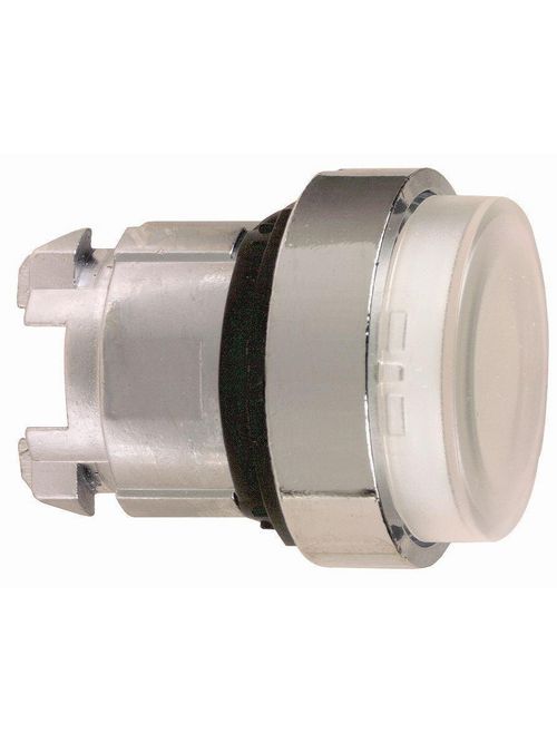 Product image for Square D ZB4BW11 22 mm White Round Extended Momentary Illuminated Push Button Operator