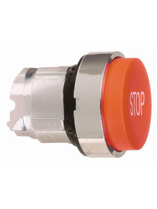 Product image for Square D ZB4BL434 22 mm Red Round Extended Non-Illuminated Push Button Operator