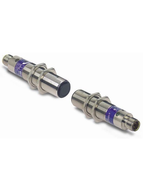 Product image for TES XU2M18AP20D Photoelectric sensors XU, XU2, thru beam, high gain, Sn 50 m, 12...24 VDC, M12