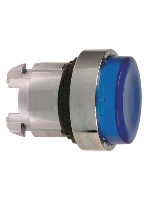 Product image for Square D ZB4BH63 22 mm Blue Round Extended Push-On/Push-Off Illuminated Push Button Operator