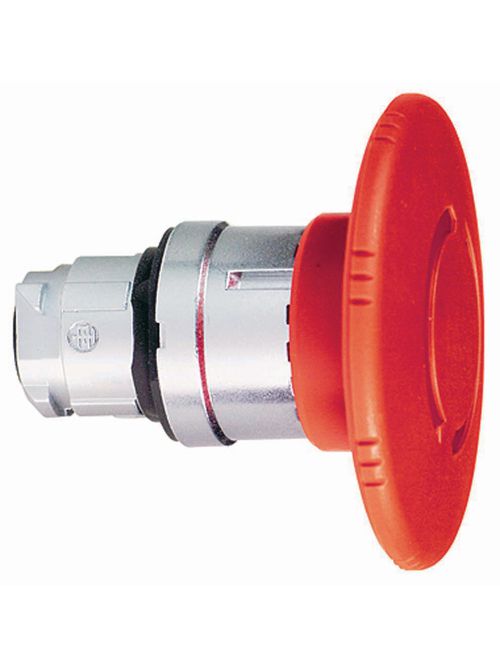 Product image for Square D ZB4BS964 22 mm Red Mushroom Head Key Release Push Button Operator
