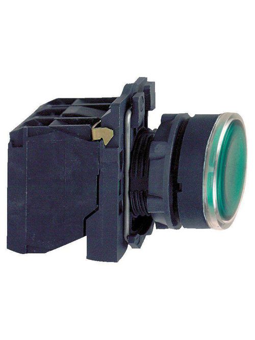 Product image for Square D XB5AW33B5 22 mm 24 VAC/VDC 18 mA 1NO 1NC Green Round Momentary Flush Illuminated Push Button