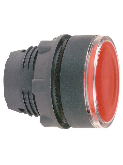 Product image for Square D ZB5AA48 22 mm Red Round Flush Momentary Non-Illuminated Push Button Operator