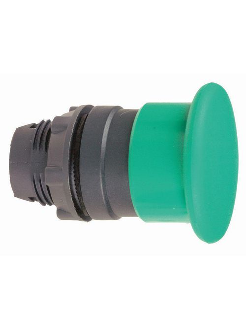 Product image for Square D ZB5AC3 22 mm Green Round Momentary Mushroom Push Button Operator
