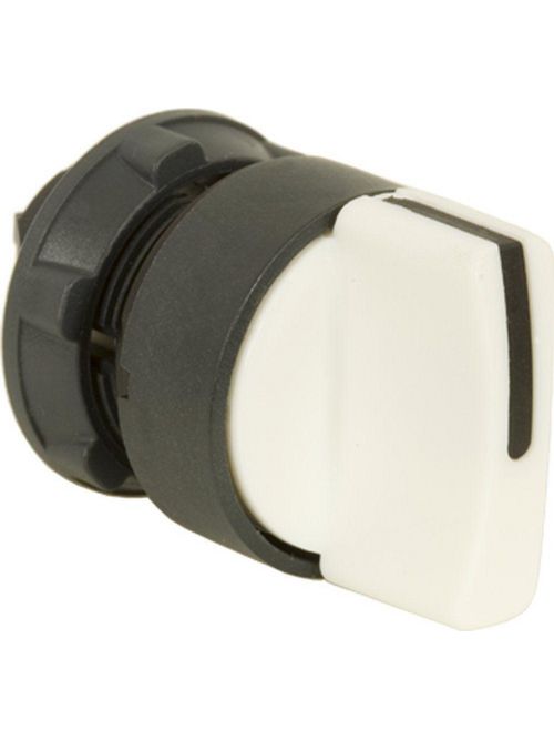 Product image for Square D ZB5AD301 22 mm White 3-Position Maintained Non-Illuminated Selector Switch Operator