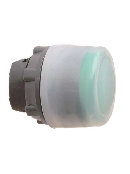 Product image for Square D ZB5AP38 22 mm Green Round Booted Extended Momentary Non-Illuminated Push Button Operator