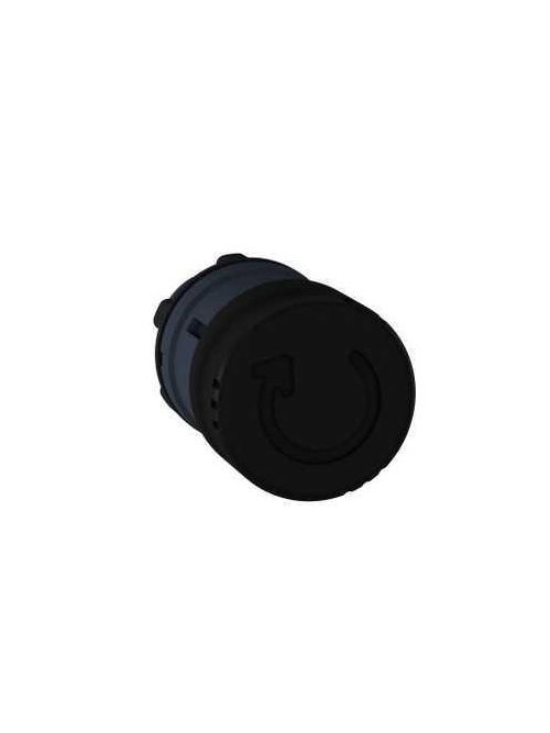 Product image for Square D ZB5AS42 22 mm Black Turn-to-Release Maintained Push Button Mushroom Head