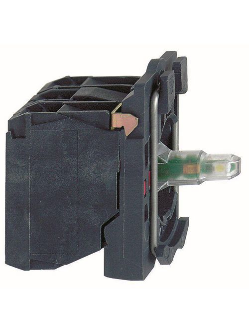 Product image for Square D ZB5AW0B15 22 mm 24 VAC/VDC 1NO 1NC Single Contact Block Light Module with LED
