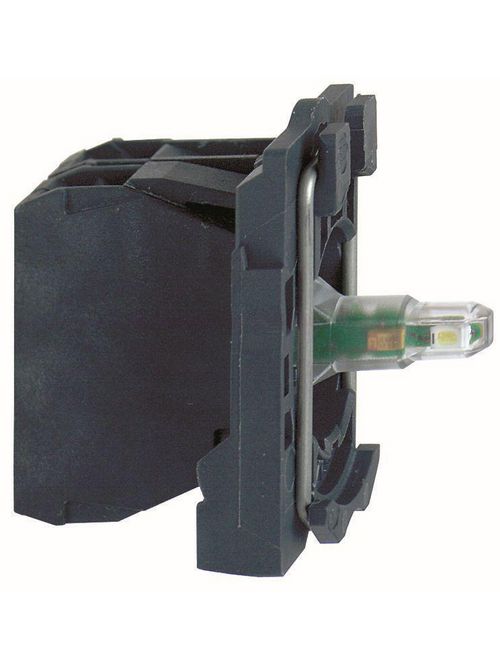 Product image for Square D ZB5AW0B41 22 mm 24 VAC/VDC 1NO Single Contact Block Light Module with LED