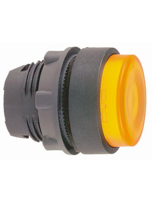 Product image for Square D ZB5AW153 22 mm Yellow Extended Momentary Illuminated Push Button Operator