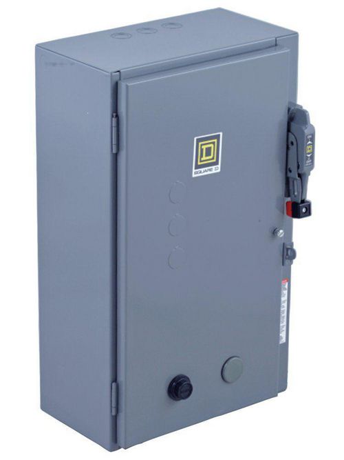 Product image for Square D 8738SDG11V02S 110/120 VAC 25 Hp 3-Phase 3-Pole NEMA 1 Full Voltage Reversing Combination Starter