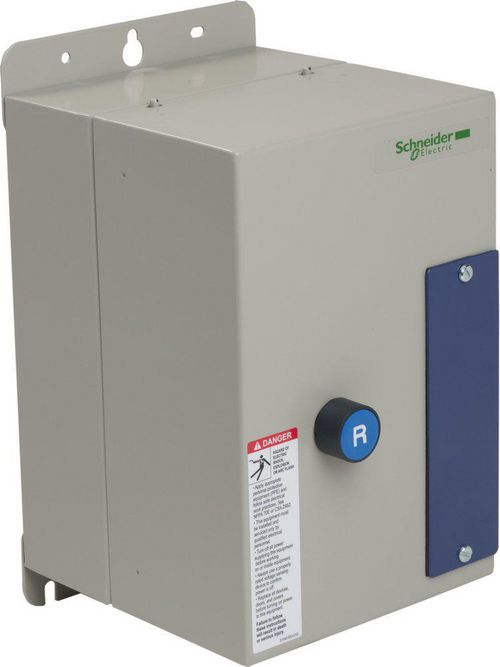 Product image for Square D LE1D123A72OG70 120 VAC 12 Amp 10 Hp 3-Phase 3-Pole NEMA 12 Enclosed Full Voltage Non-Reversing Starter