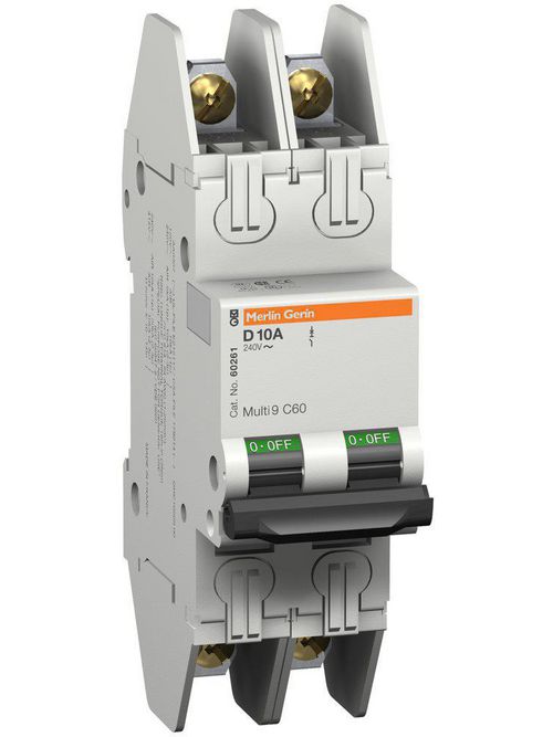 Product image for Square D 60264 240 Volt 20 Amp Miniature Circuit Breaker