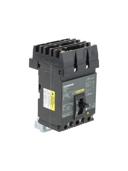 Product image for Square D FA32040 3-Pole 40 Amp 240 Volt Thermal Magnetic Molded Case Circuit Breaker