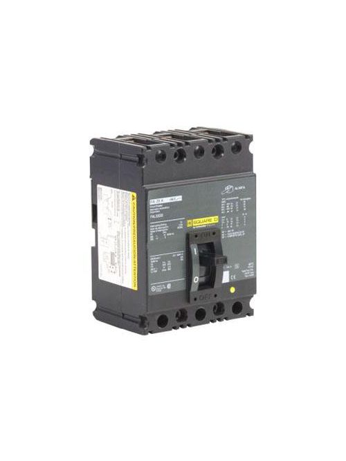 Product image for Square D FAL32020 3-Pole 20 Amp 240 Volt Thermal Magnetic Molded Case Circuit Breaker