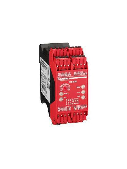 Product image for Square D XPSATR11530P 24 VDC 3NO 5-LED Display Safety Relay Module