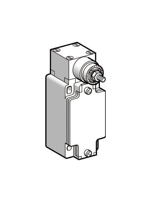 Product image for TES ZCKJ404H7 Limit switch body with spring return rotary head, Limit switches XC Standard, ZCKJ, w/o lever, fixed, 2C/O, snap, 1/2"NPT