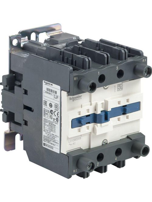 Product image for Square D LC1D80008G7 575 VAC 800 Amp 4-Pole Screw Terminal Full Voltage Non-Reversing IEC Contactor