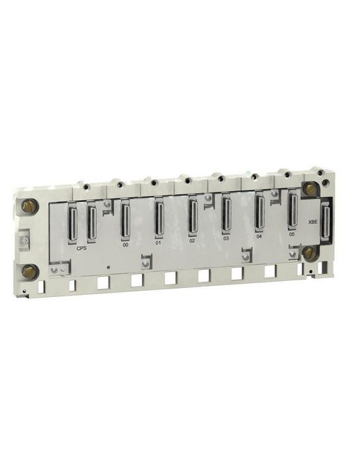 Product image for Square D BMXXBP0600 6-Slot PLC Backplane
