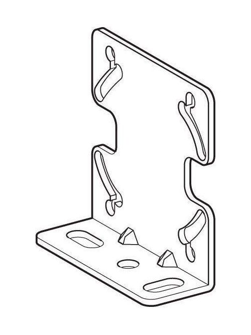 Product image for TES XUZA51 Fixing bracket, Photoelectric sensors XU, accessory for sensor, XUK, metal