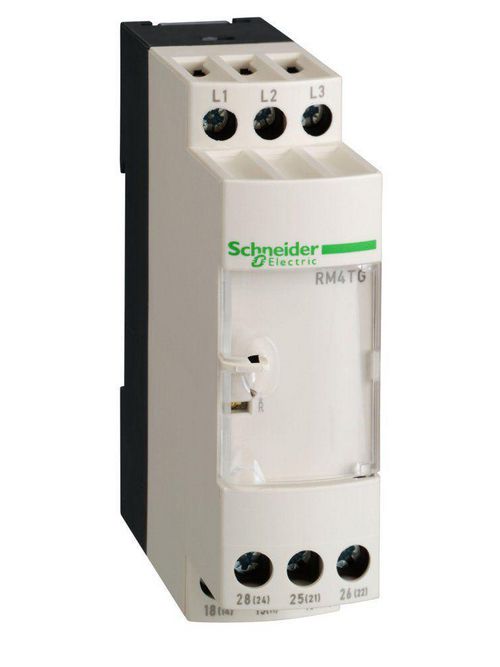 Product image for Square D RM4TG20 220 to 440 VAC 8 Amp 3-Pole 2CO Phase Monitoring Relay